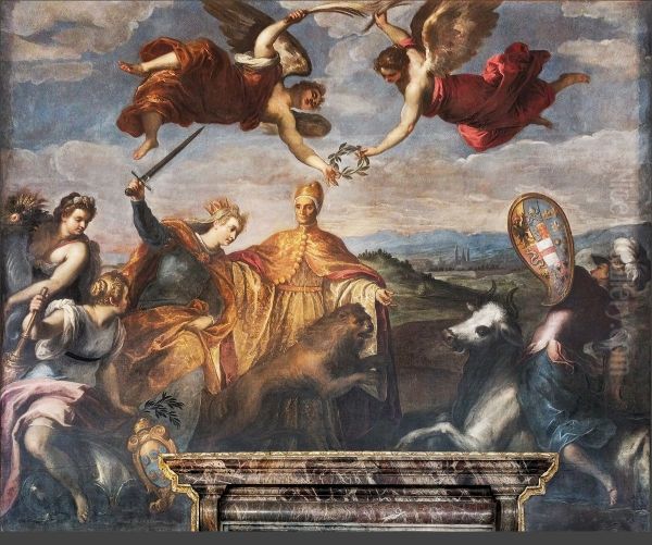 Allegory of the victory over the League of Cambrai - view 1