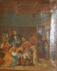 Valdemar og Absalon i Fjenneslevlille.