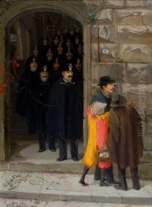 Carnival in Florence by Venny Soldan-Brofeldt
