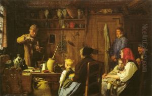 The Village Doctor by Albert Anker