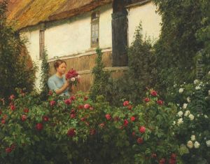 The season for roses. by Cilius Andersen