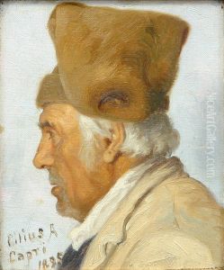 Profilportraet af digteren Francesco.