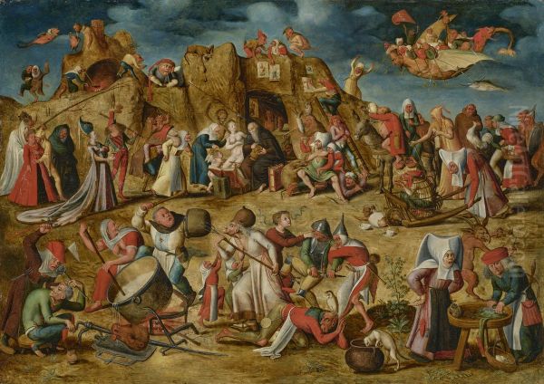 The temptation of Saint Anthony - view 1