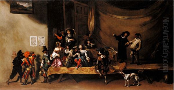The Rehearsal, or A Scene from the Commedia dell'Arte - view 1
