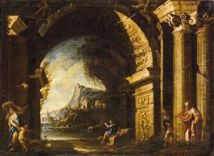 The expulsion of Hagar and Ishmael