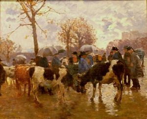 Marche aux bestiaux de Quimper