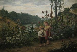 'deux Enfants A Modave'.