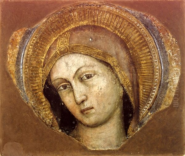 Head of the Virgin. - view 1