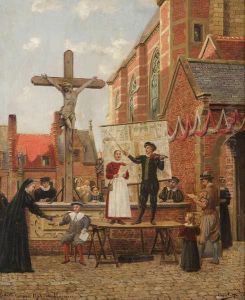 'oud Antwerpen, De Liedjeszanger'