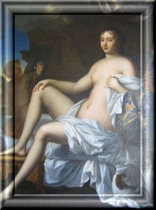 Francois d'Aubigne en Nymphe by unknown