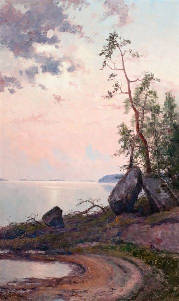 Landscape by the Lake - view 1