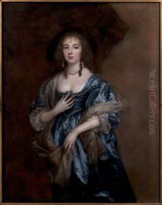 Portrait of Anne, Lady Russell, later Countess of Bedford (1615-1684) by Sir Anthony Van Dyck