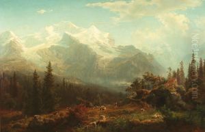 A Scene in the Bern Alps