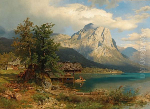 Motiv vom Grundlsee mit Backenstein - view 1