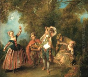 Le Menuet by Nicolas Lancret