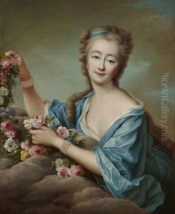 Portrait of Madame du Barry as Flora Portrait of Madame du Barry as Flora