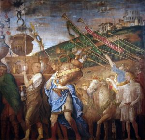 The Vase-Bearers by Andrea Mantegna