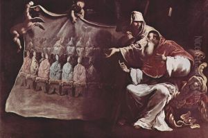 Paolo III ispirato dalla Fede a convocare il concilio di Trento by Sebastiano Ricci