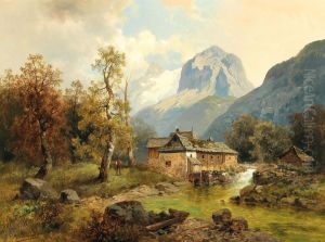 Tyrolean Scene by Josef Thoma