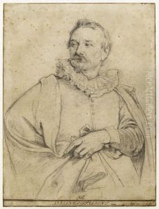Portrait of Adrien van Stalbent, engraver (Lugt 29) Portrait of Adrien van Stalbent, engraver (Lugt 29)