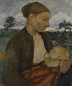 Mother and Child by Paula Modersohn-Becker