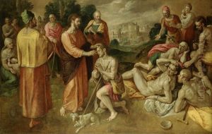 Christ healing the Sick