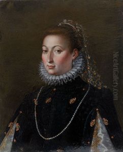 "Portrait of a woman, traditionally identified as the Infanta Catalina Micaela" "Portrait of a woman, traditionally identified as the Infanta Catalina Micaela"
