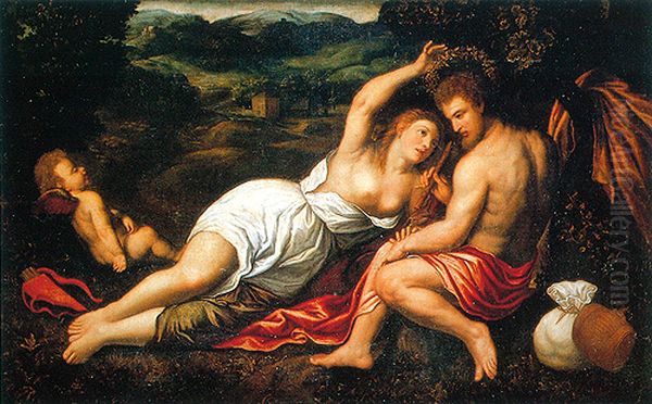 Daphnis and Chloe. - view 1