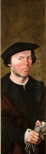 Portrait of a donor by Jan Van Scorel