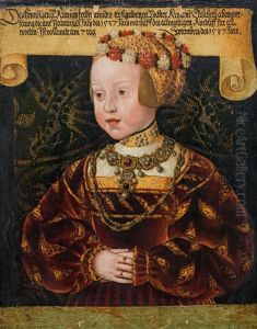 Portrait of Archduchess Elisabeth by Jakob Seisenegger