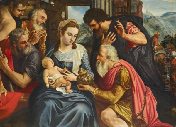 Adoration of the Magi - view 1
