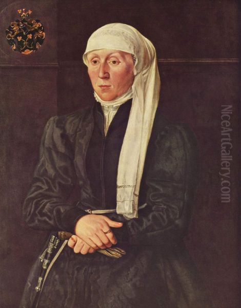 Portrat der Frau Tucher - view 1