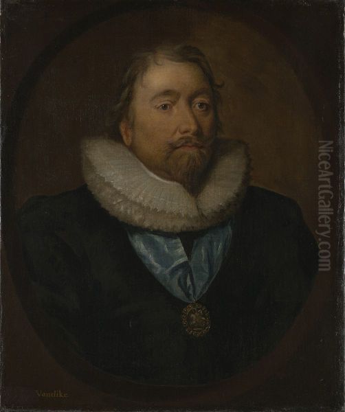 Portrait ofRichard Weston, 1st Earl of Portland, British diplomat,chancellor of the exchequerandlord high treasurer(1577-1635) - view 1