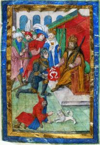 Ennoblement of the progenitor of the Odrowaz family by the Emperor