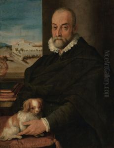 Portrait of Alessandro Allori by Stradanus