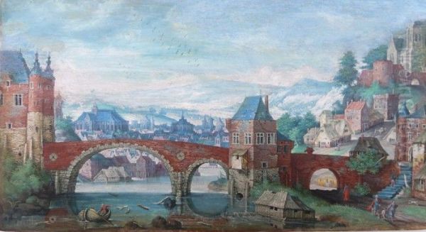 Hagar and Ishmael depart - view 1