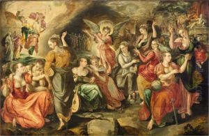 The Wise and Foolish Virgins by Maerten De Vos