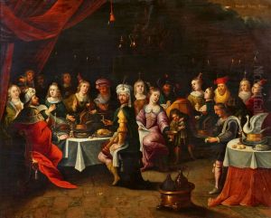 Belshazzar's Feast by Louis de Caullery
