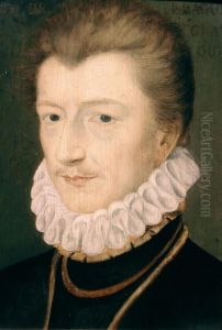 Portrait of Henry I of Guise. by Francois Clouet