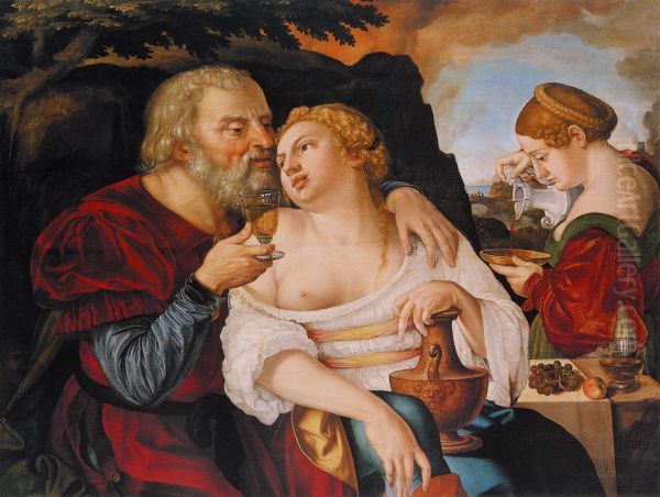 Lot and his daughters. - view 1