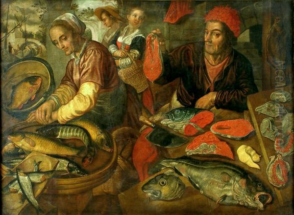 Fish market. - view 1
