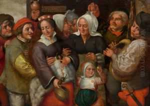 Before the wedding night by Marten Van Cleve