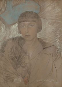 Portret Janiny Montwill-Domaszewiczowej