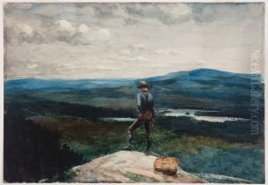 The Ranger, Adirondacks by Winslow Homer