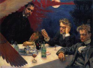 Symposium by Akseli Valdemar Gallen-Kallela