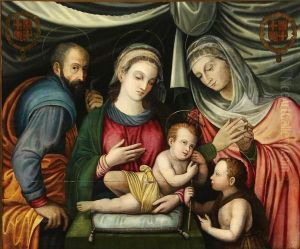 The Holy Family With St. Elizabeth & Infant St. John