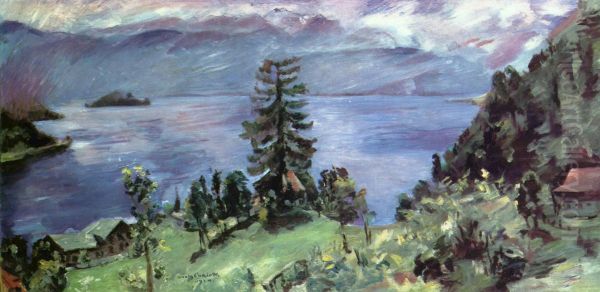 Walchensee-Panorama, Blick von der Kanzel - view 1