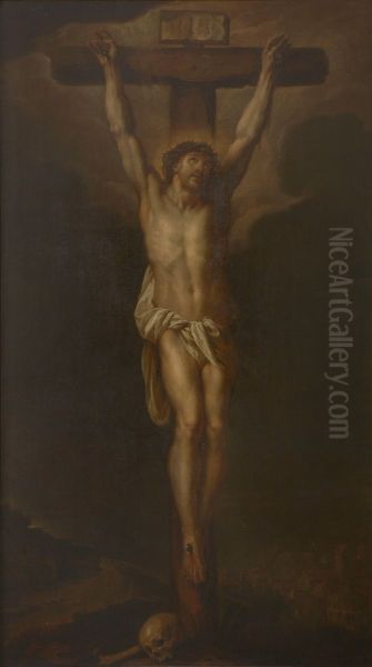 Christ on the cross - view 1