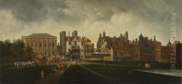 Whitehall from St James's Park - view 1