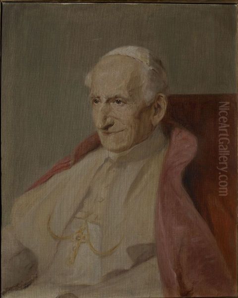 Portret van paus Leo XIII - view 1